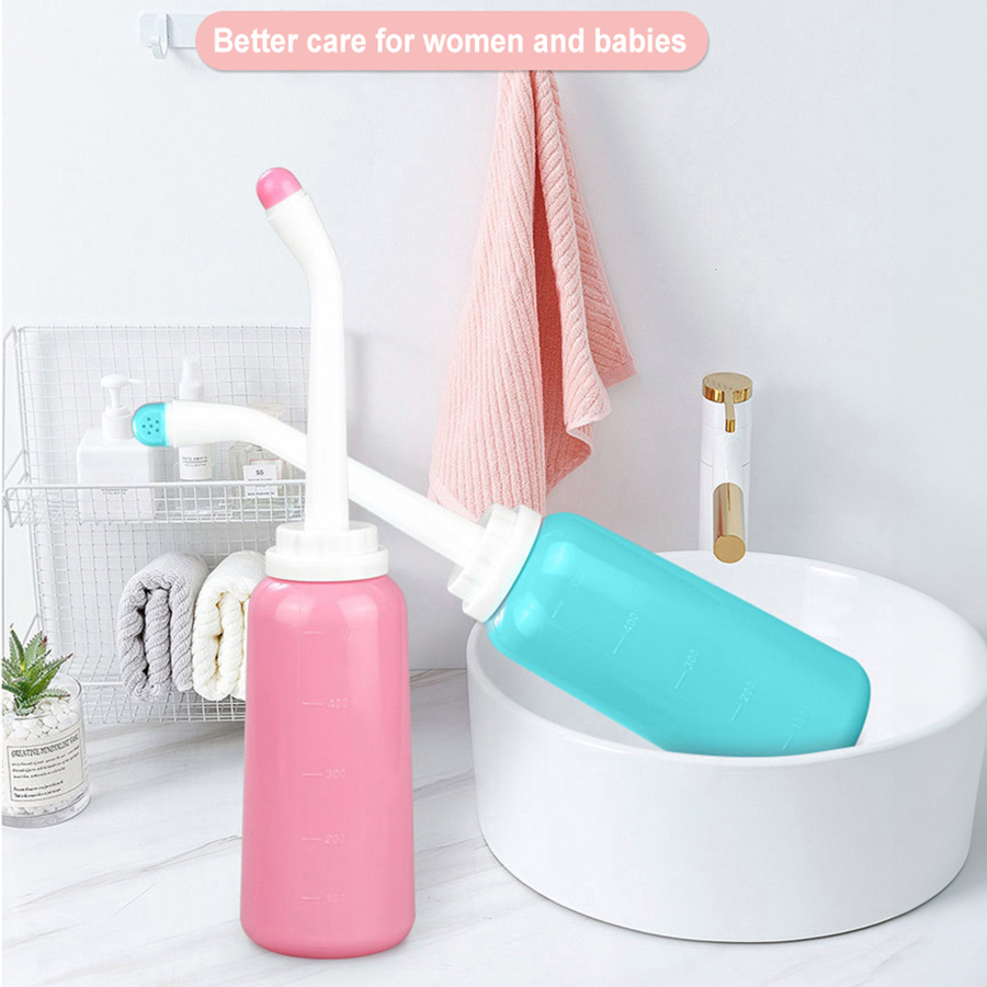 3-Pack Portable Travel Bidet – Fits Most Bottles (21-25mm), Handheld Personal Sprayer For Camping, Postpartum, & Daily Use