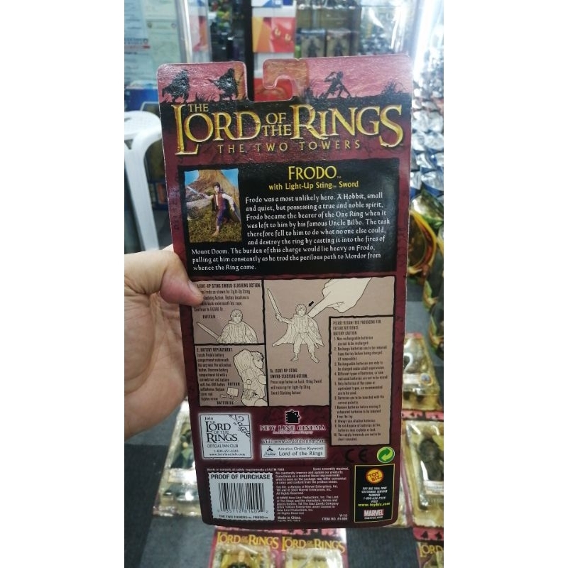 Toy biz Lord of The Rings Two Tower Misc Frodo | Shopee Philippines