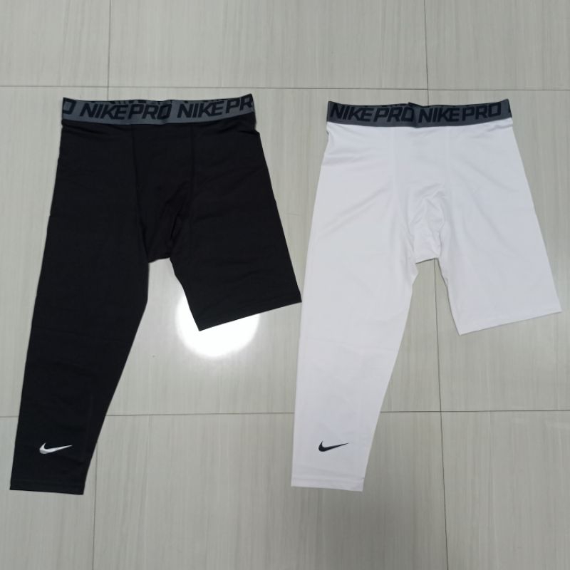 Nike Pro Combat - One Leg Sleeve Compression Tights | Shopee Philippines