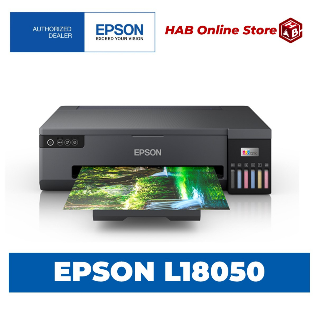 Epson L18050 Wireless Ecotank 6 Colors A3 Printer Borderless 300 gsm