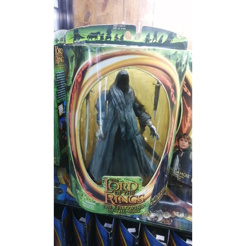 Toy Biz Lord of The Rings FOTR Ring Pack Misc Witch King Ringwrath ...
