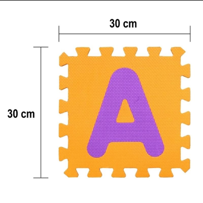 10pcs per pack (30cmx30cm) ABC Random Kids Play Mat Multi_Color Puzzle ...