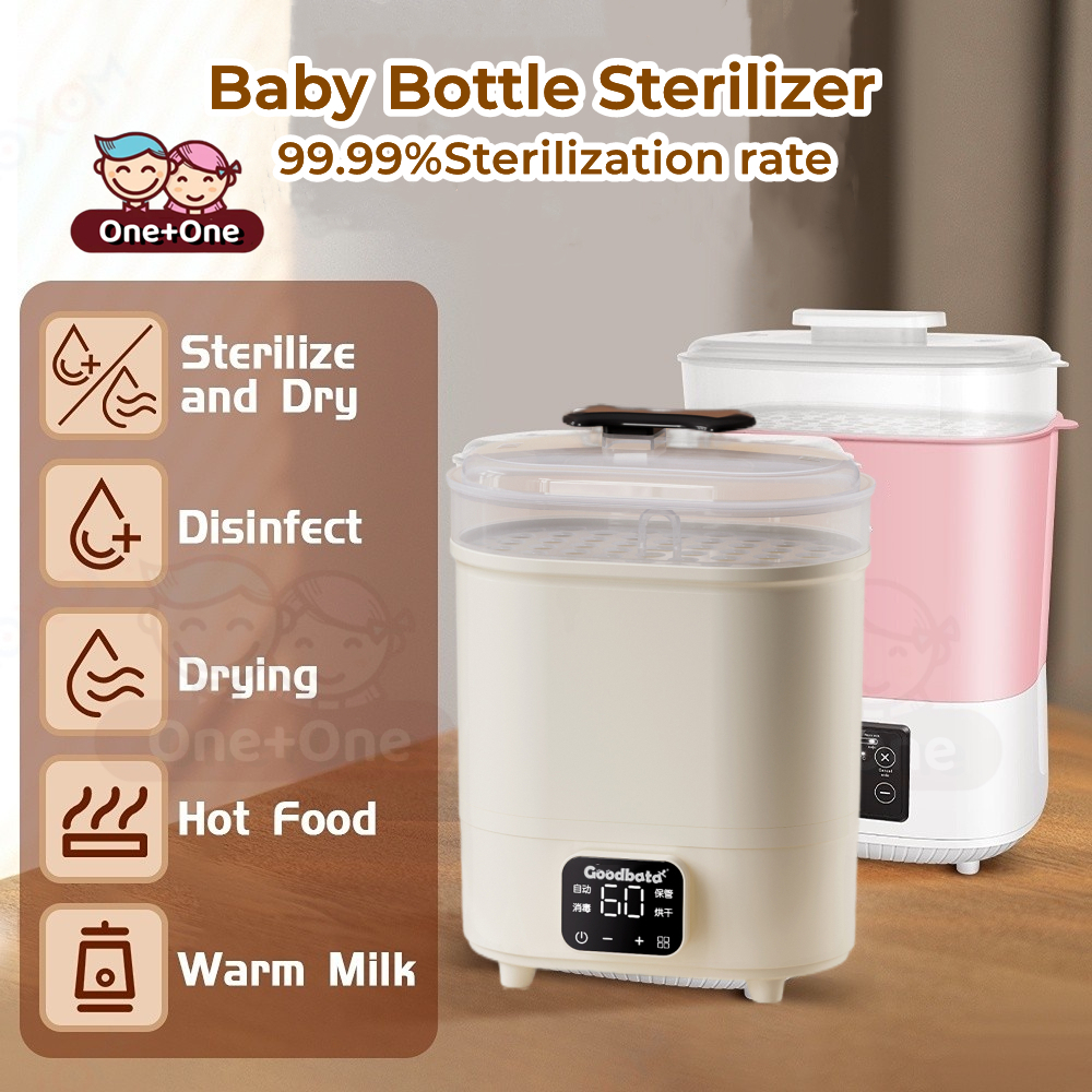 Goodbata Baby Bottle Sterilizer And Dryer 5 in 1 Milk Bottle Sterilizer