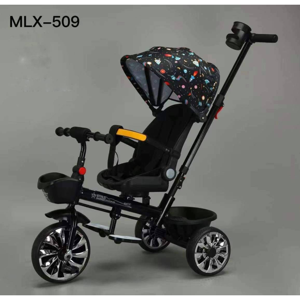 Baby trolley bike best sale