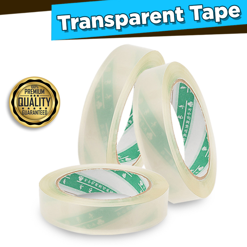 Transparent Tape 1 Inch x 100 yard | Shopee Philippines