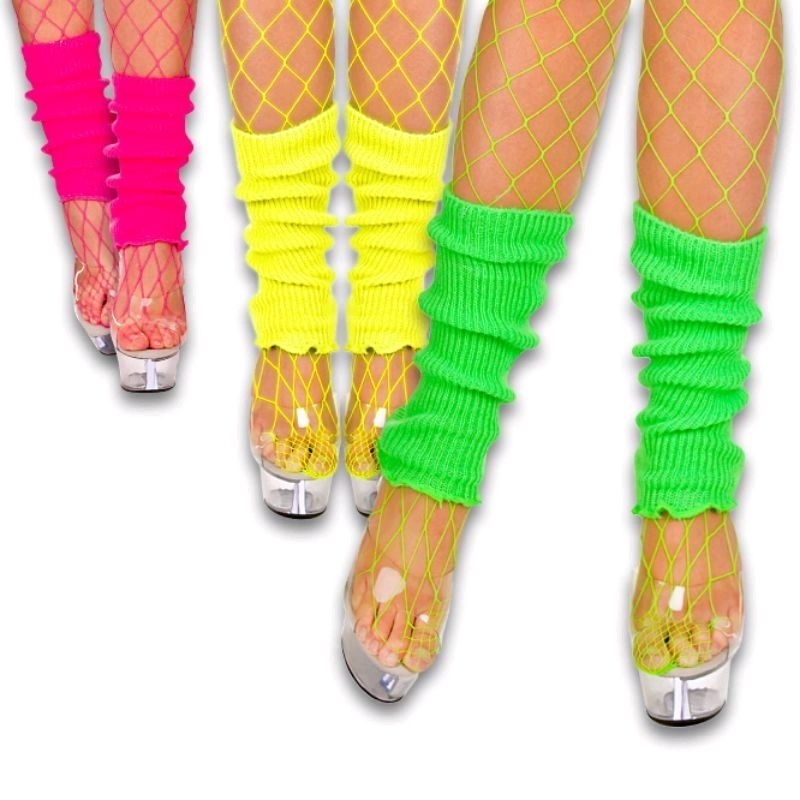 Sexy 80s Neon Legwarmers for Women Great Accessories for Aerobic ...