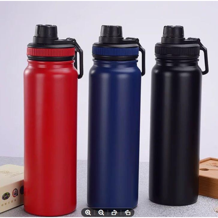 900ml Sports Stainless Steel Water Bottle / Tumblers (NOT DOUBLE WALLED