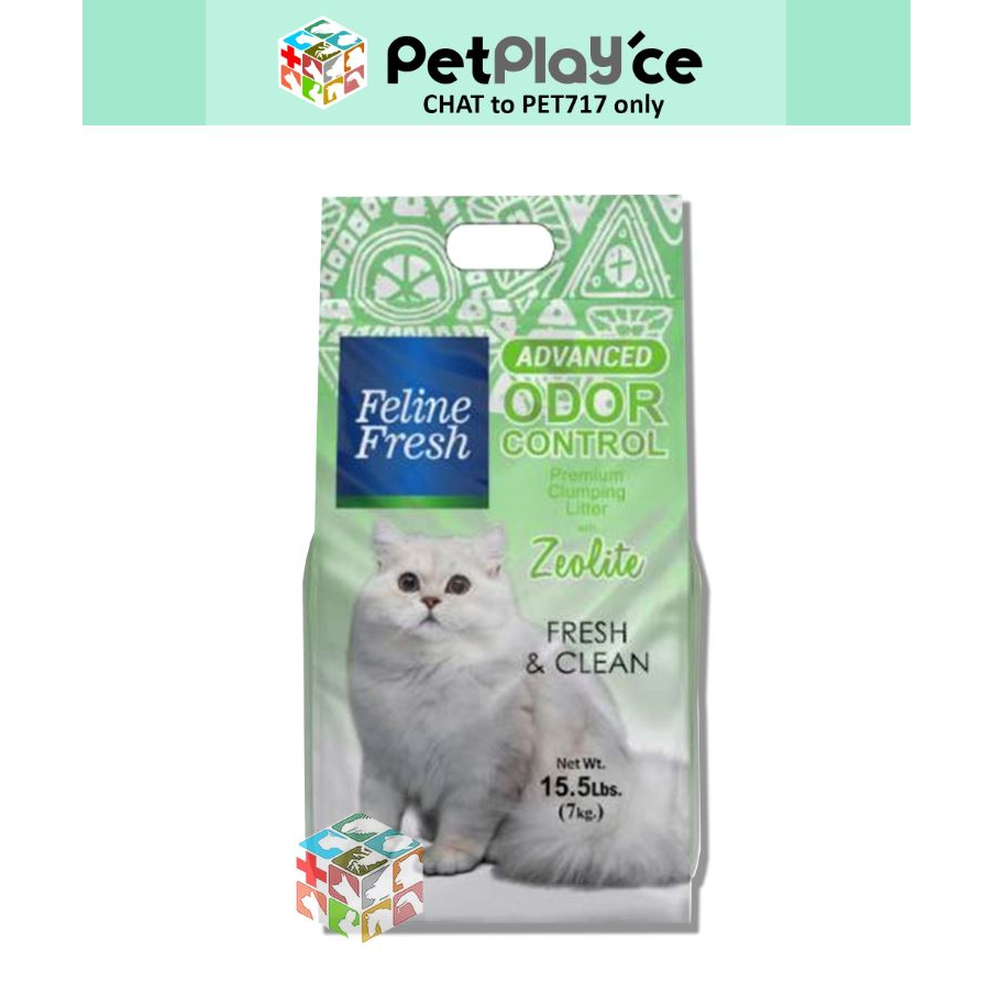 Feline Fresh Cat Litter Zeolite Bentonite 10L Clumping