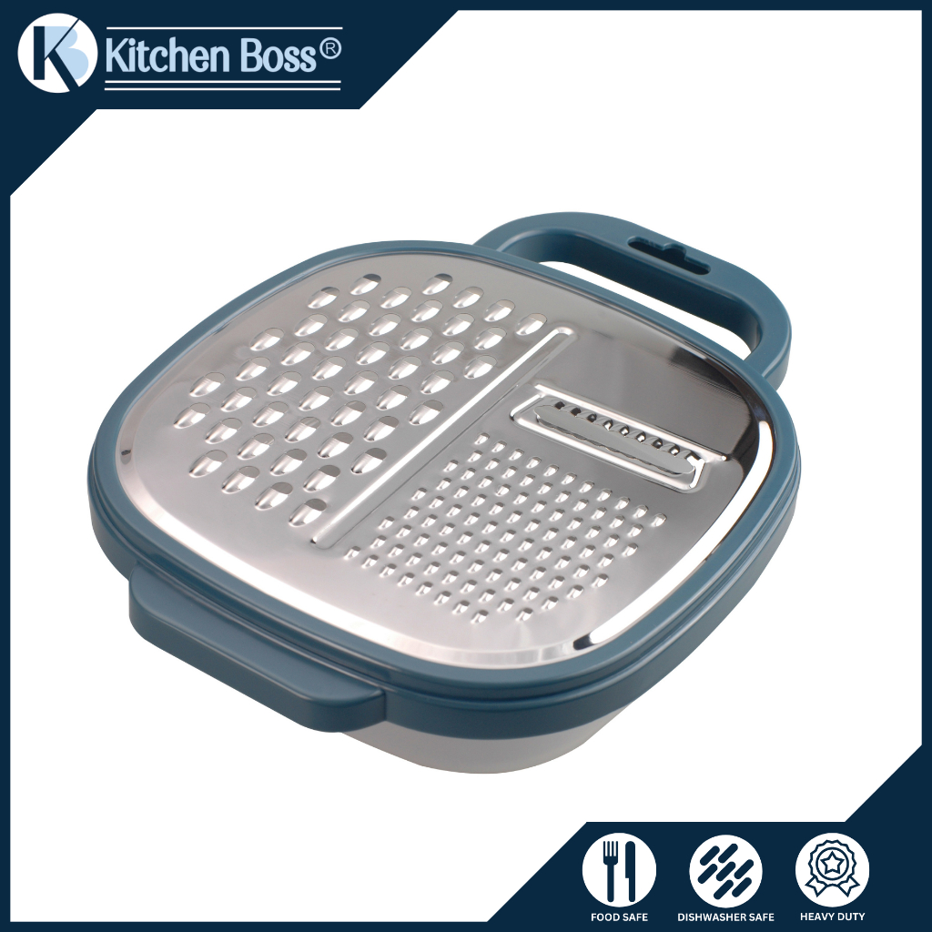 Kitchen Boss Heavy Duty Multifunctional Shredder Stainless Steel Box ...