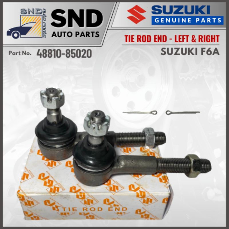 SUZUKI Tie Rod End LEFT & RIGHT for F6A (48810-85020) SGP Genuine Parts ...