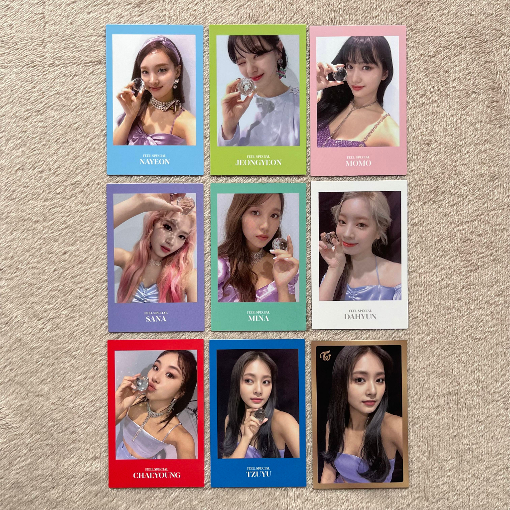 TWICE Feel Special Album Photocard Set | Shopee Philippines