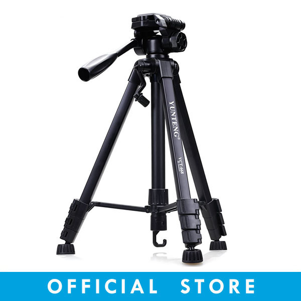 Yunteng VCT668 Alloy Adjustable Tripod Stand Swivel Pan DSLR, SLR
