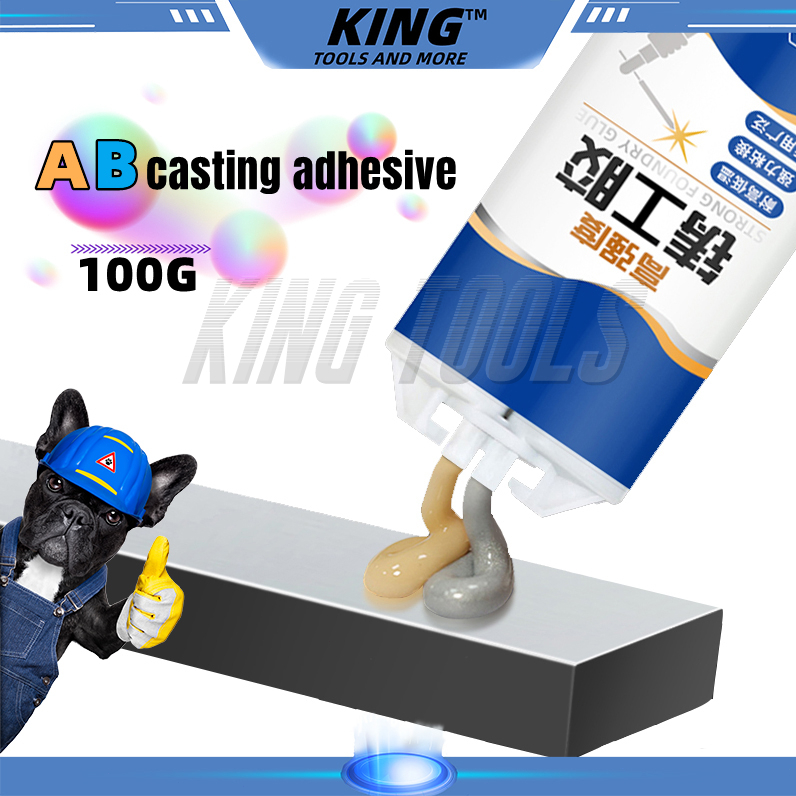 100ML Original AB Caster glue Metal Casting adhesive Industrial repair
