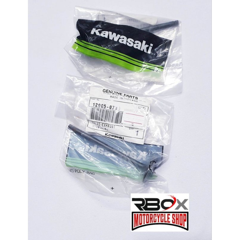 ValveExhaust KawasakiBarako Part120050639 (GenuineParts) Shopee Philippines