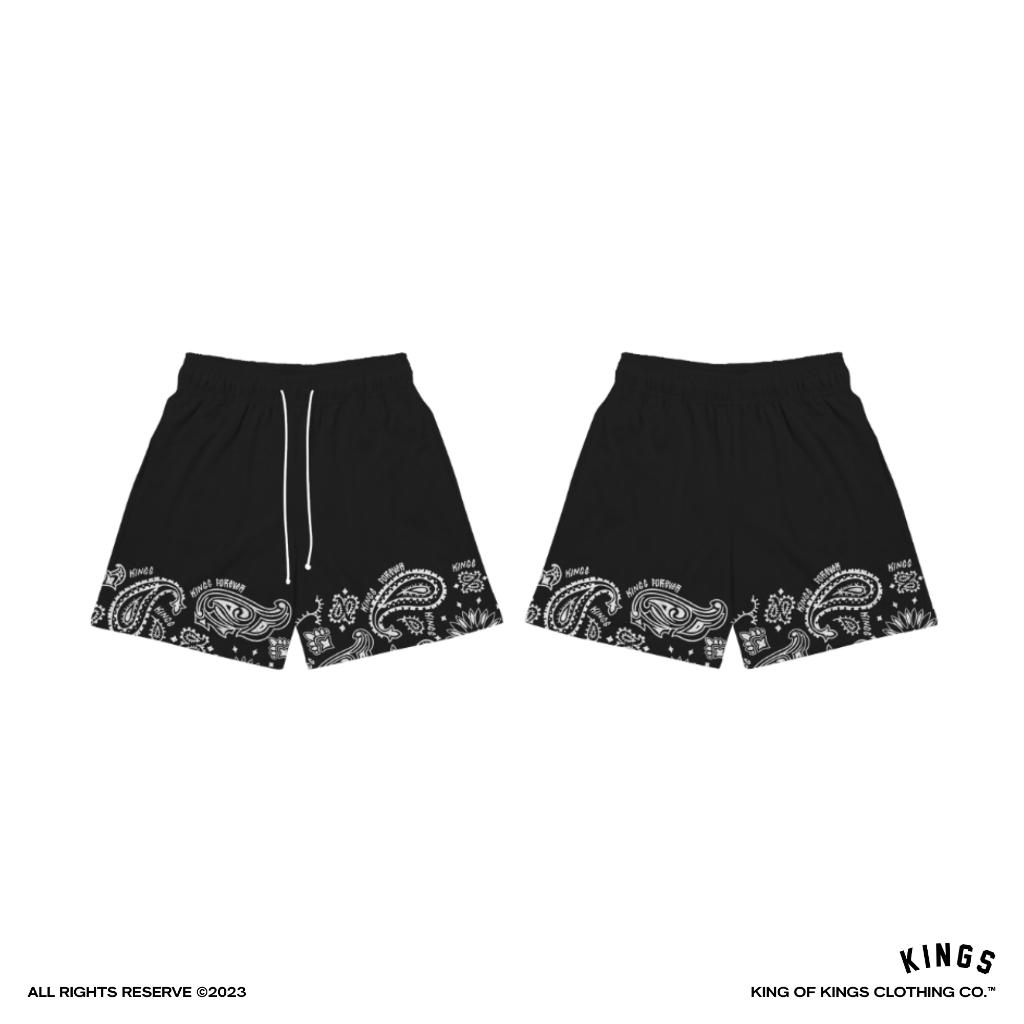 BAISLEY MESH SHORT King of Kings Clothing Co. Shopee Philippines