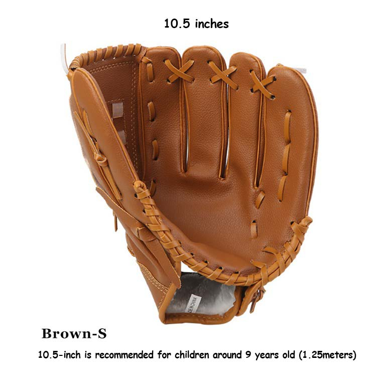 Baseball Glove for Youth Softball Mitts Training Practice Sports