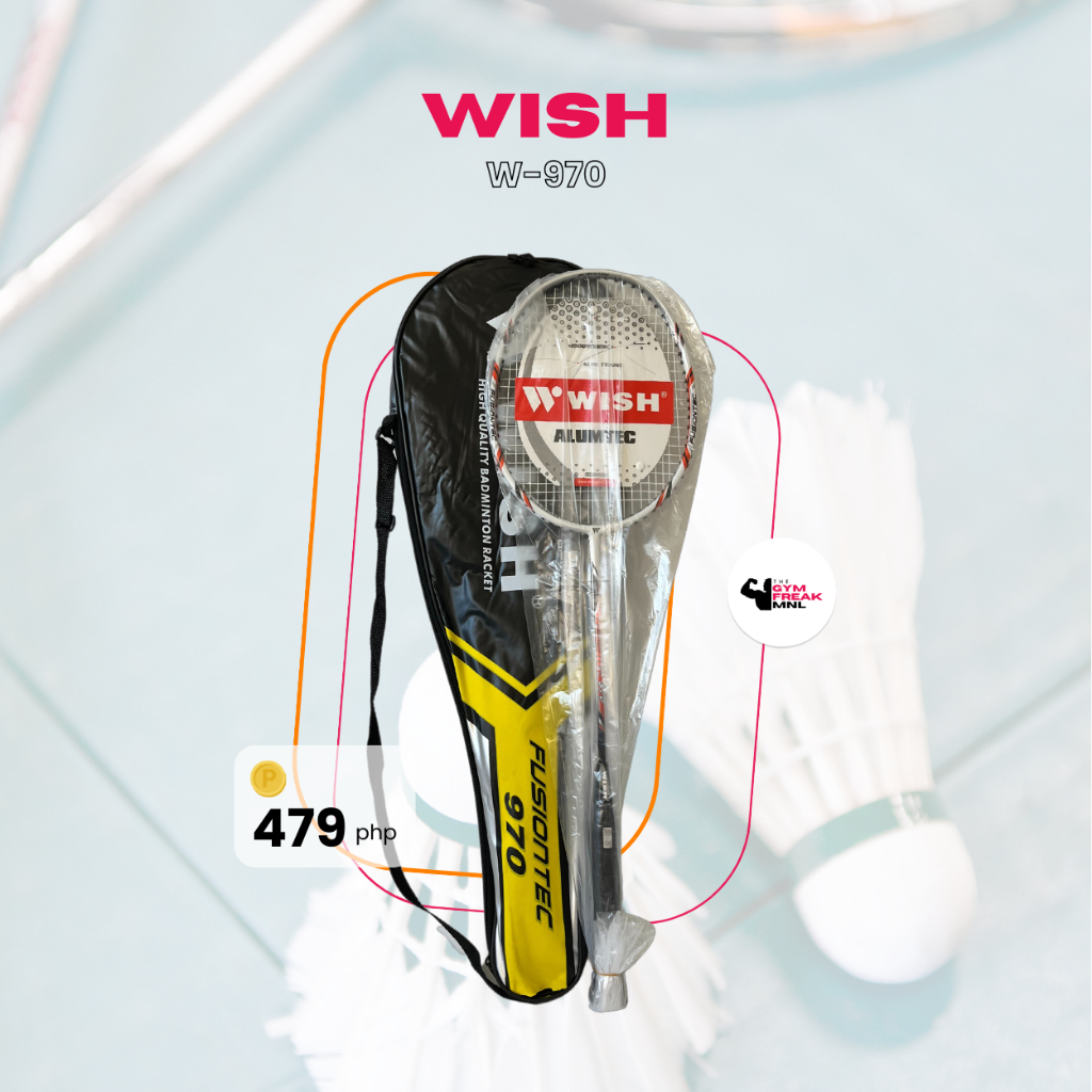 Wish Badminton Racket W970 (Onhand) Shopee Philippines