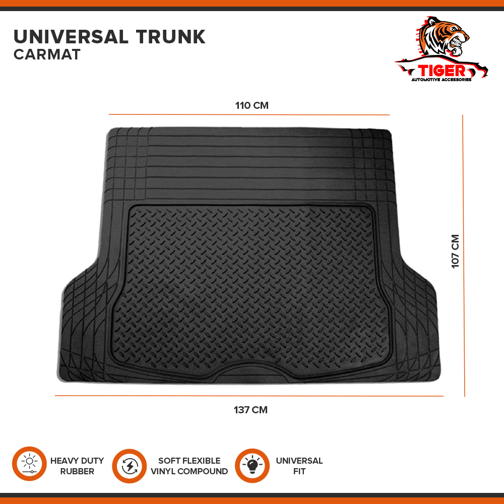 Universal Trunk Mat HeavyDuty Protection with Premium Quality