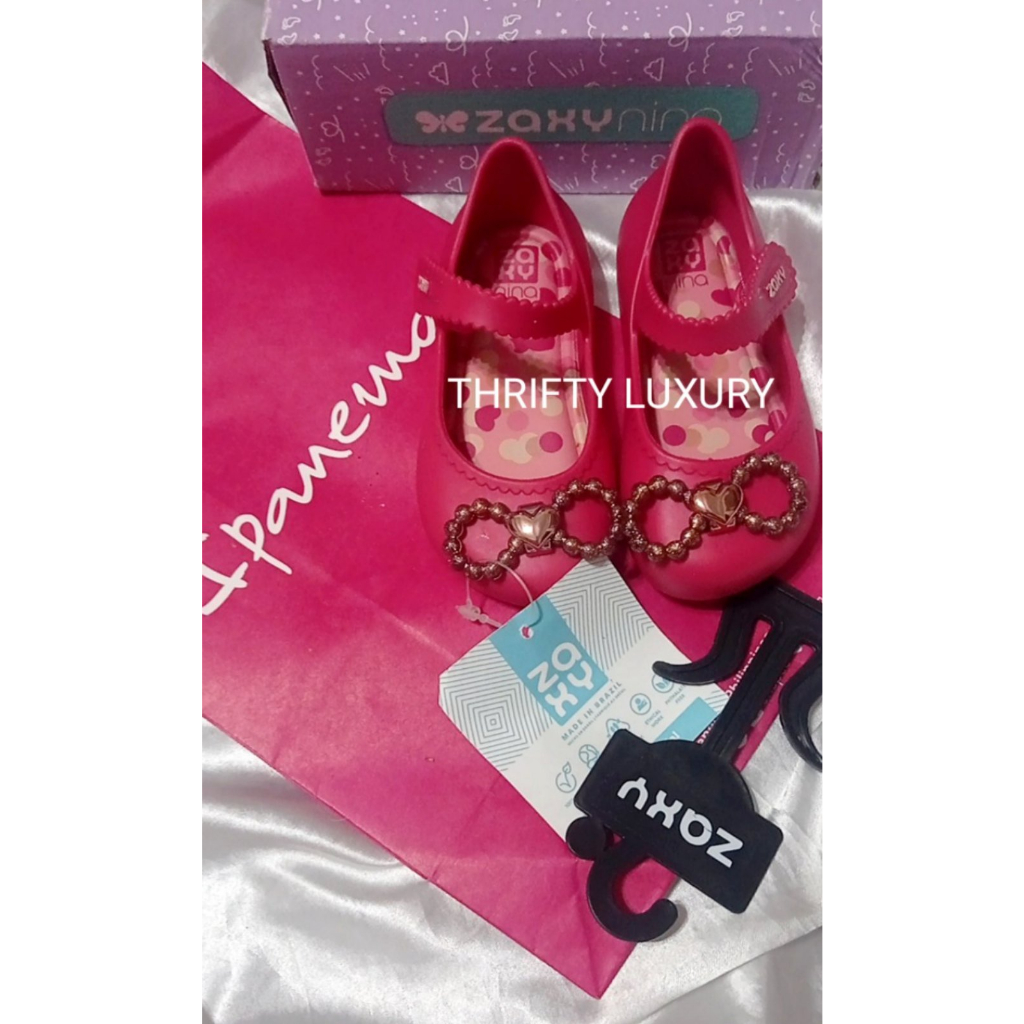 Original Zaxy Nina Baby Flower and Sweet Fruit Baby Jelly Shoes