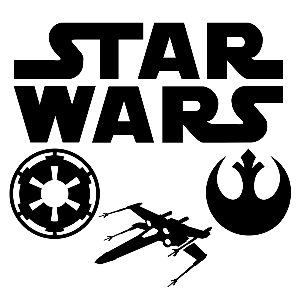 STAR WARS sticker decal aquaflask hydroflask water bottle car outdoor ...