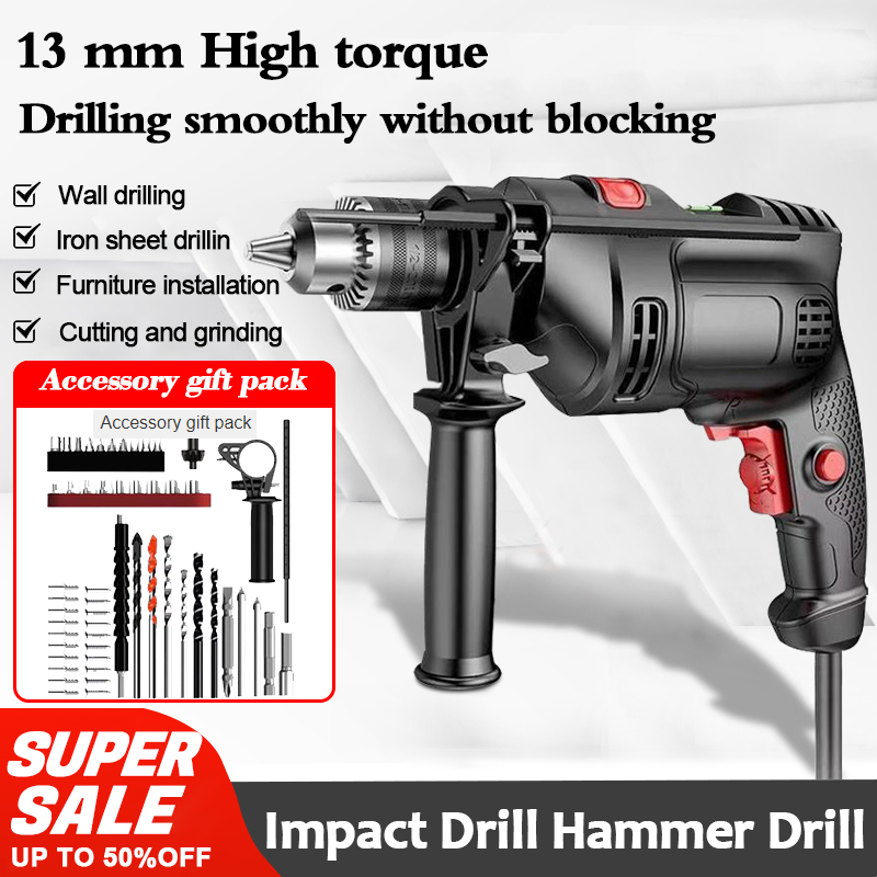 Impact discount drill function