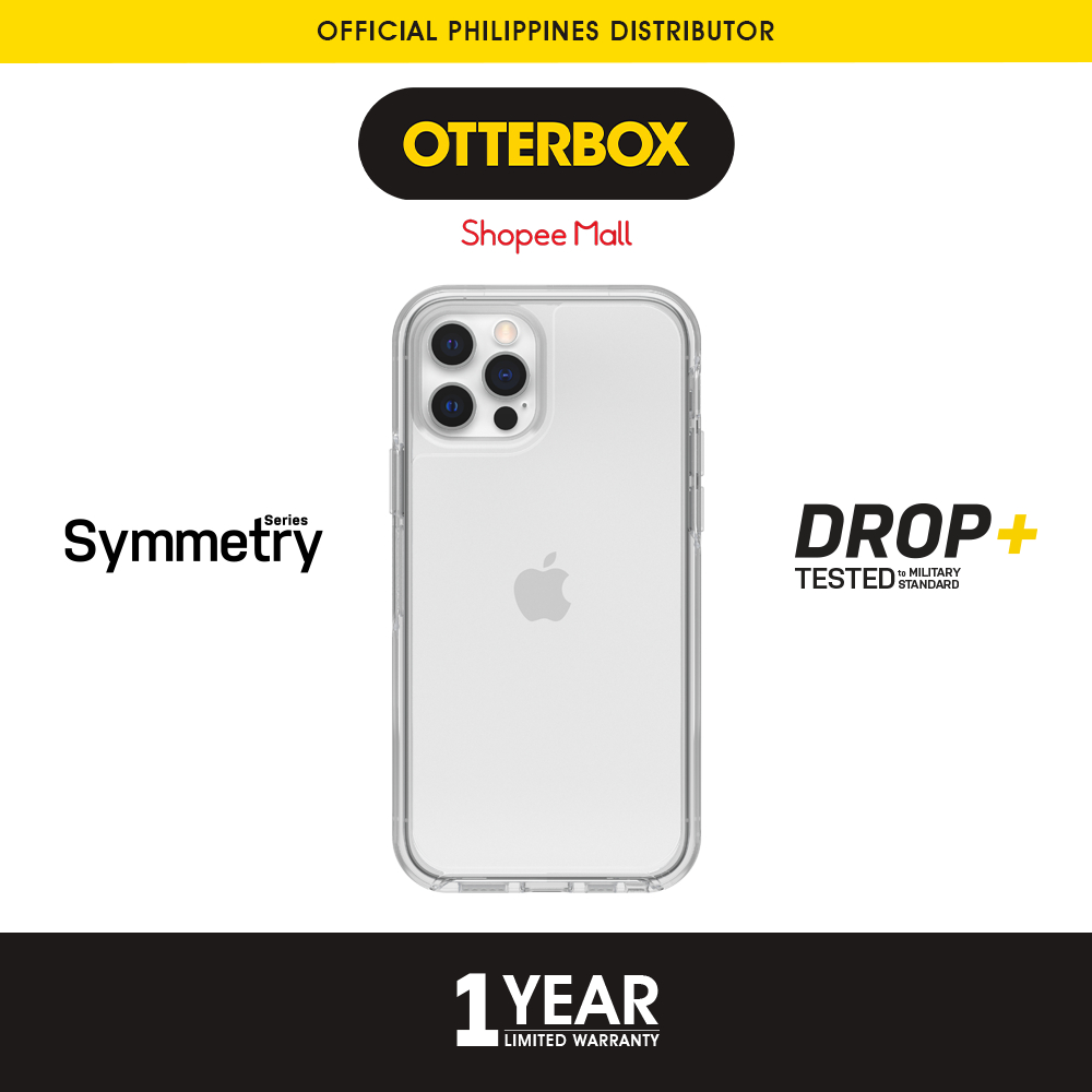 OtterBox Symmetry Clear Case for iPhone 12 and iPhone 12 Pro | Shopee ...