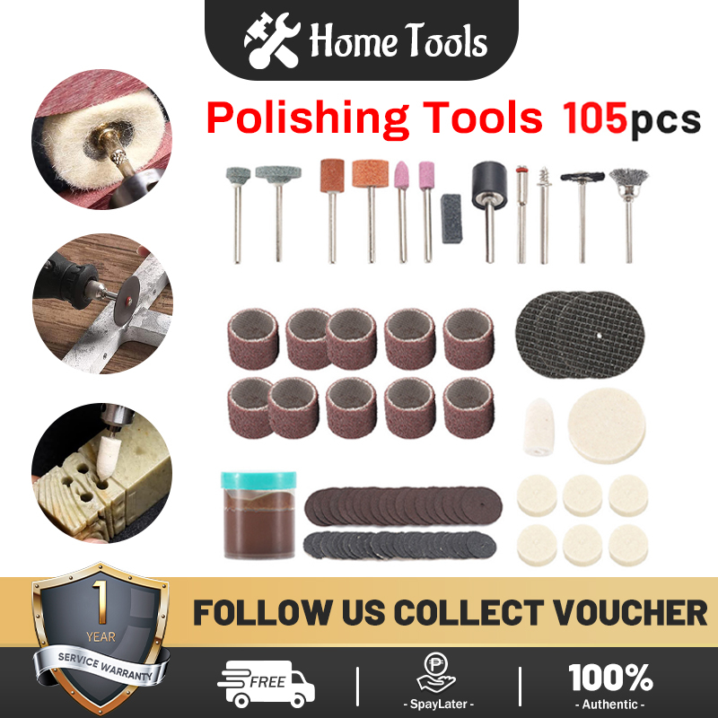 【COD】portable 105pcs Mini Electric Grinder Accessory for Rotary Tool