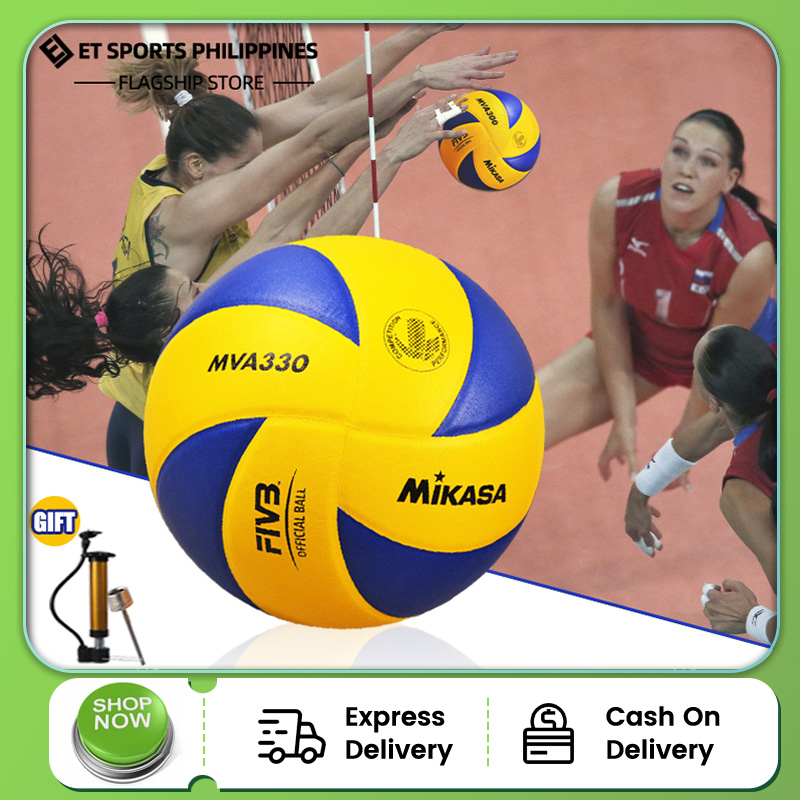 Official Mikasa Volleyball ball Original mikasa mva330 Outdoor Indoor voleyball ball Size5 Free