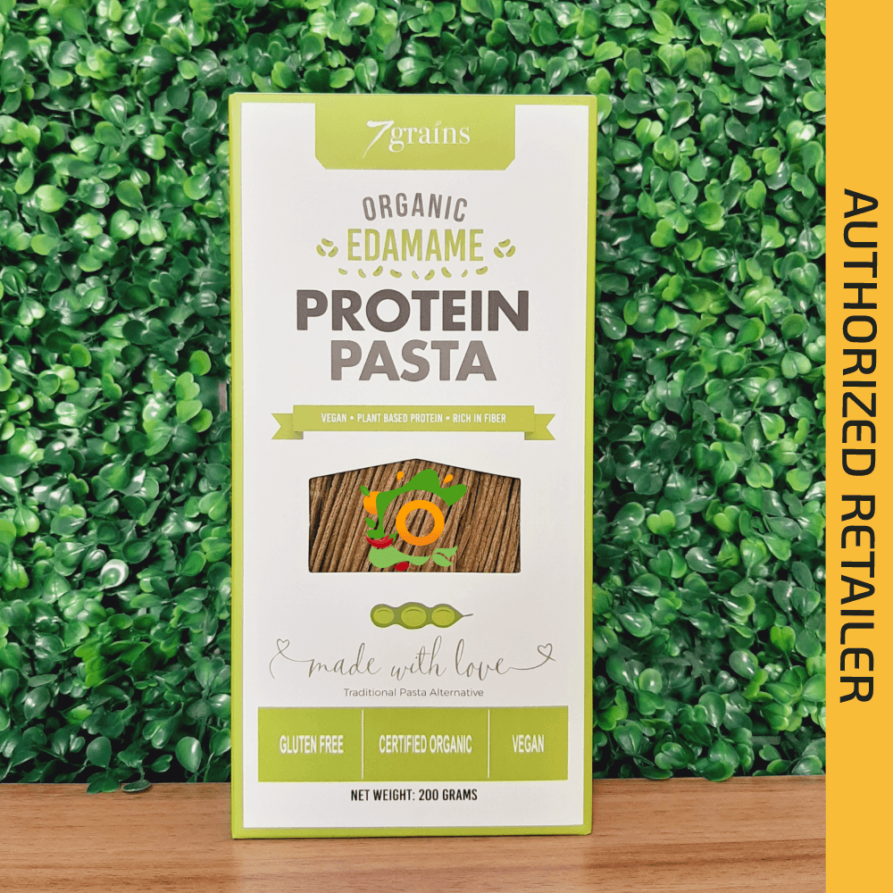7Grains Organic Edamame Protein Pasta 200g Vegan Glutenfree Non