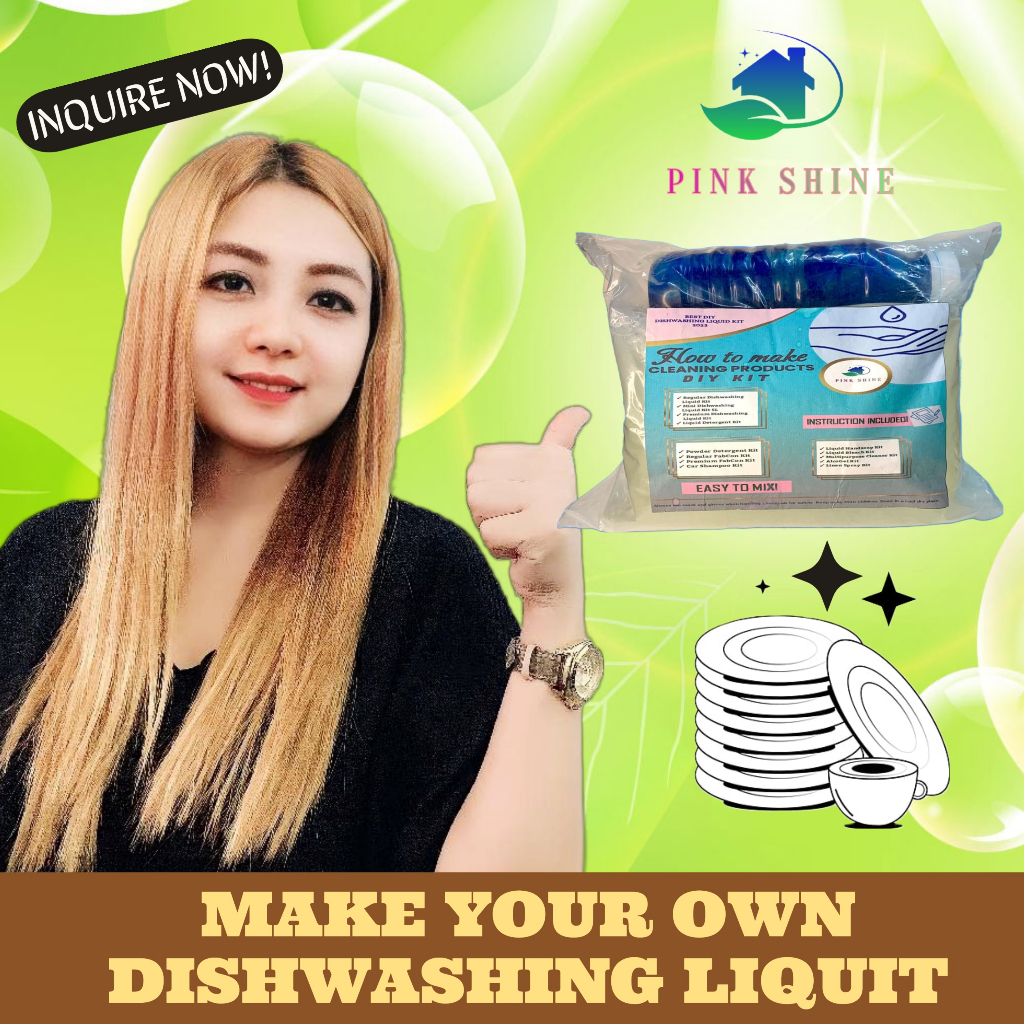 DIY Dishwashing Liquid Kit 1516 Liters Yield Shopee Philippines