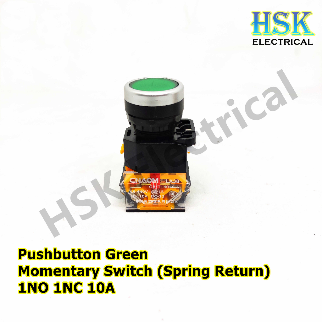 22mm LA38 Series Pushbutton Pushlock Selector Switch Key Switch ...