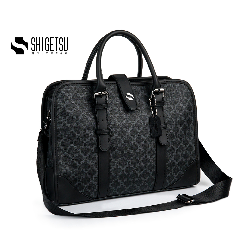 Shigetsu Signature NAGANO Monogram Bag for Men Women tablet bag ...