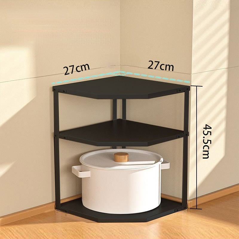 Baoblaze Topfregal Verstellbar - 4-stufiges Kochgeschirr Regal