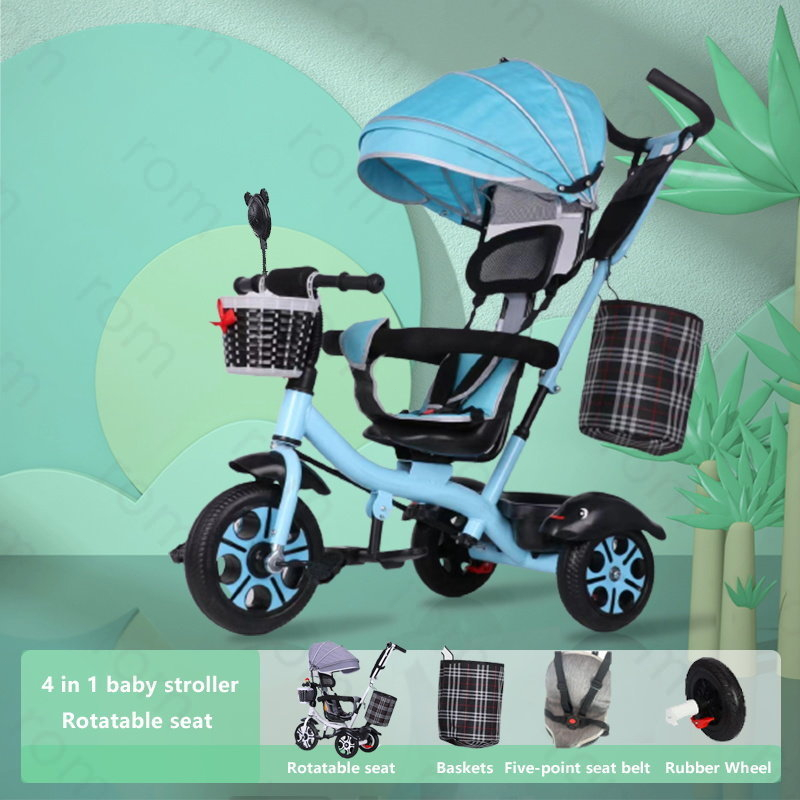 Toddler Bike Prams In Baby Stroller Bicycle Kids Tricycle Bike For