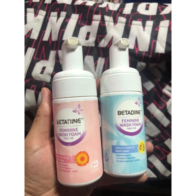 betadine feminine wash foam 100ml (walang takip) Shopee Philippines