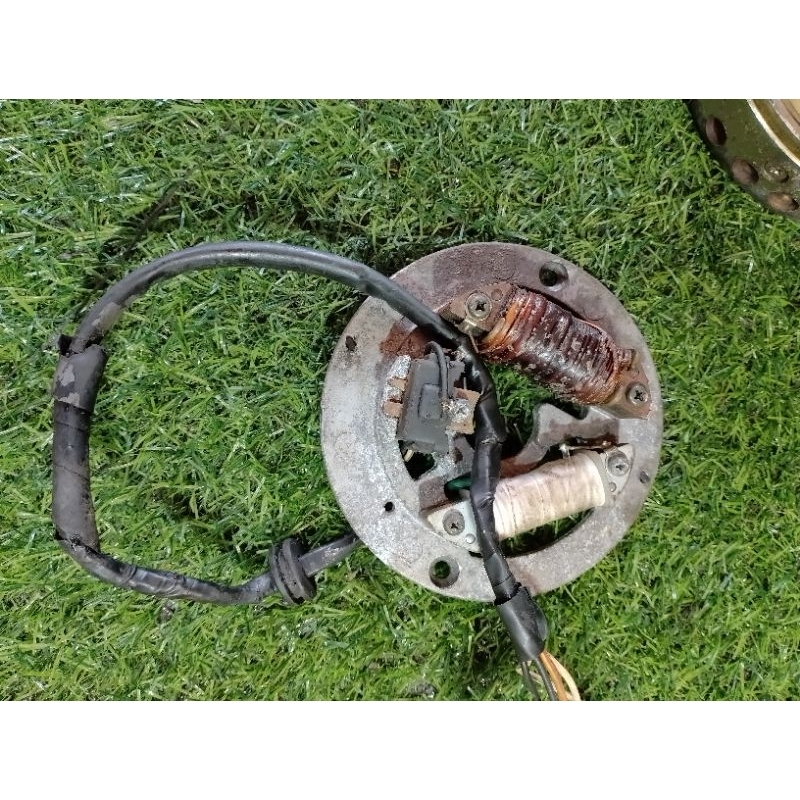 YAMAHA RS 100 (4PF/CDI) STATOR ASSEMBLY (2NDHAND) Shopee Philippines