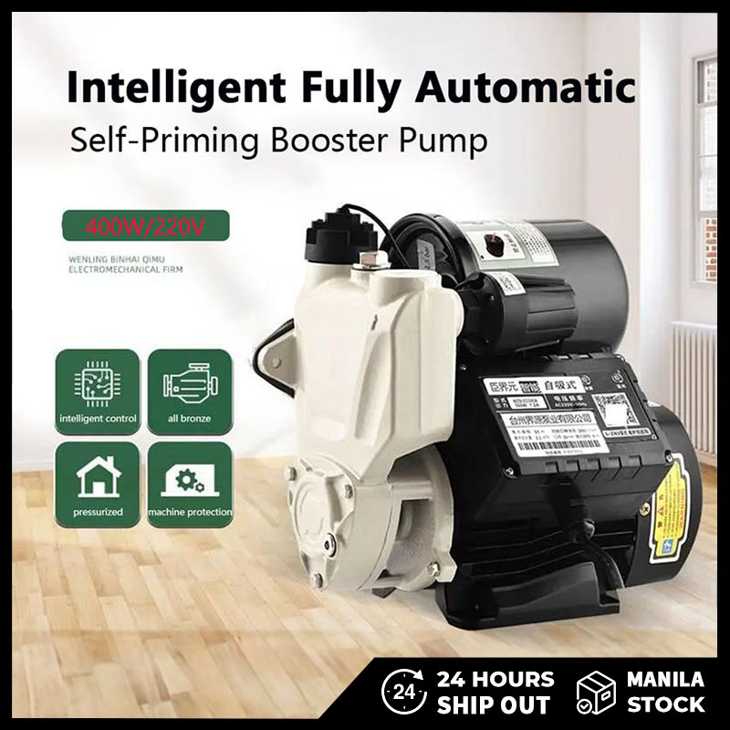 400W 220V High Pressure Intelligent Automatic Hot & Cold Water Booster Pump for Home Shower