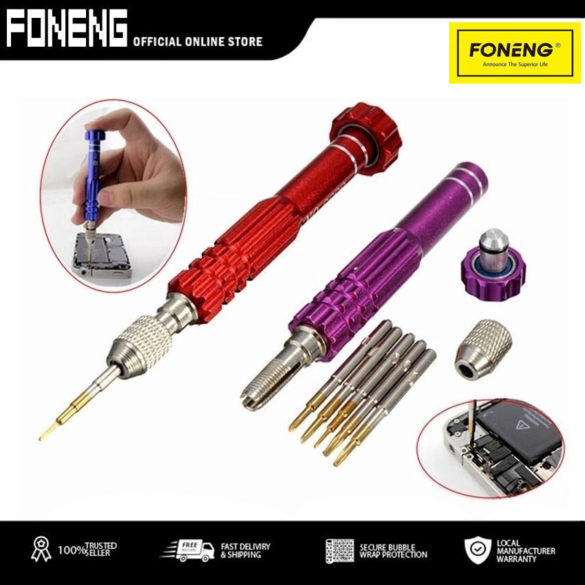 5in1 Repair Tool DIY Tool Disassemble Tool Screwdriver Kit | Shopee ...