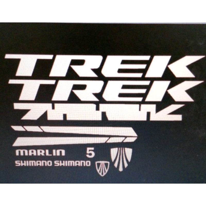 trek marlin stickers