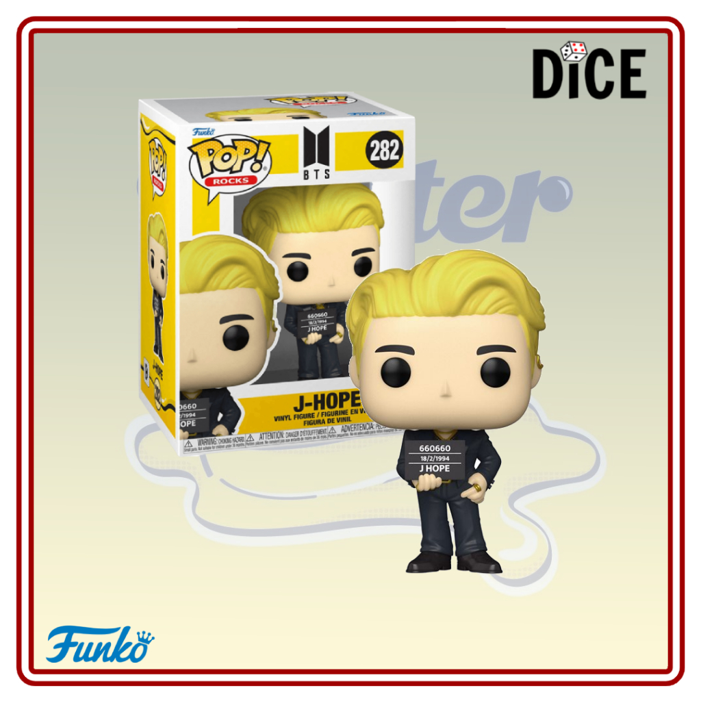 Funko Pop Bts Butter J Hope Free Dice Protector And Sorter Box