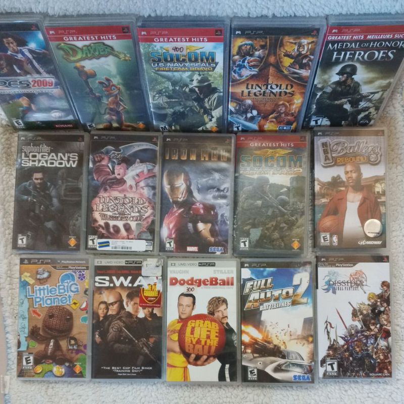 PSP CD GAMES IMP FROM🇨🇦 Shopee Philippines