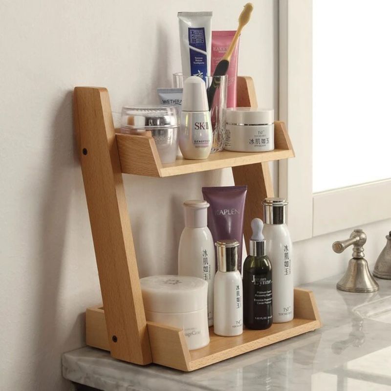 Stand Storage Rack for Vanity Counter Kitchen Tabletop Make up ...