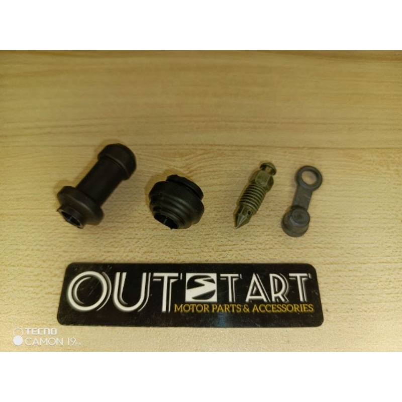 Universal Break Caliper Rubber Boot and Bleeder screw with Dustproof