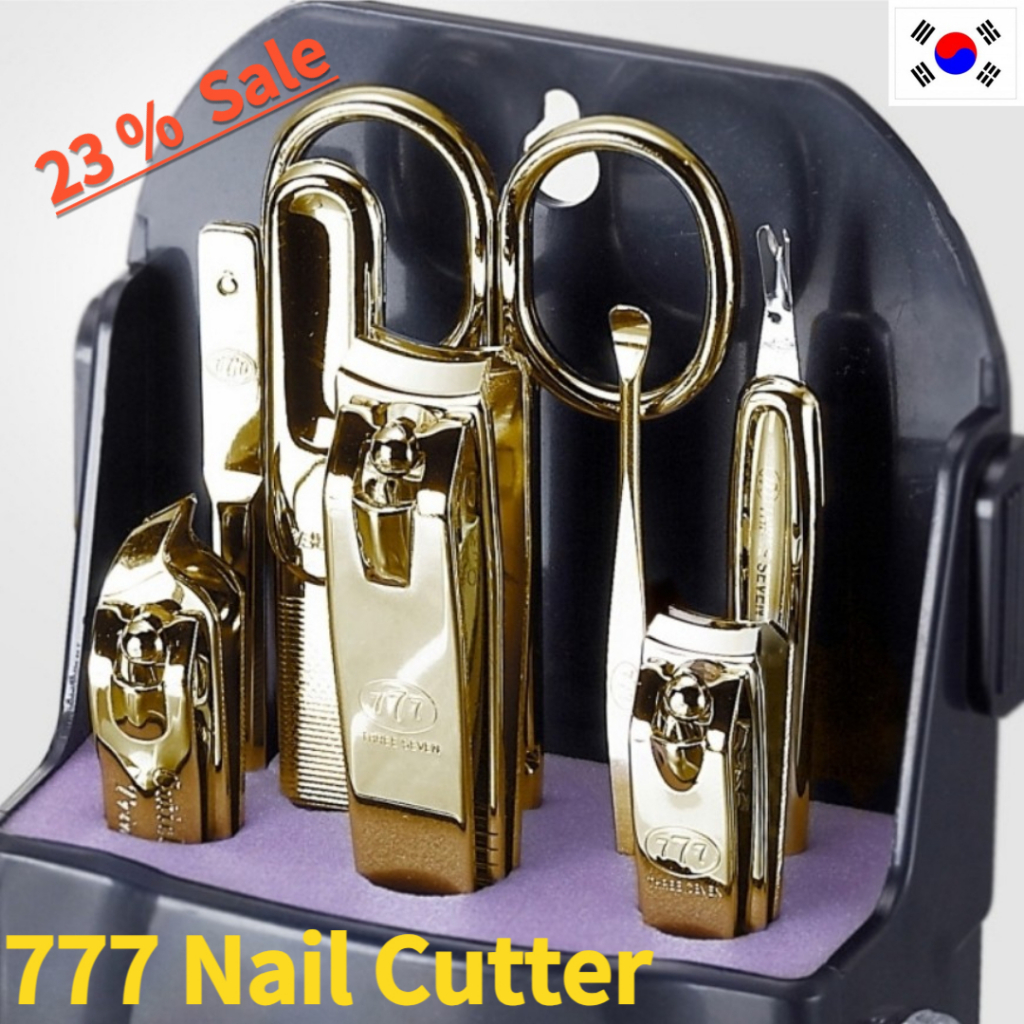 THREE SEVEN 777 NAIL CUTTER SET / ORIGINAL NAIL CLIPPER SET (Made in Korea) Shopee Philippines