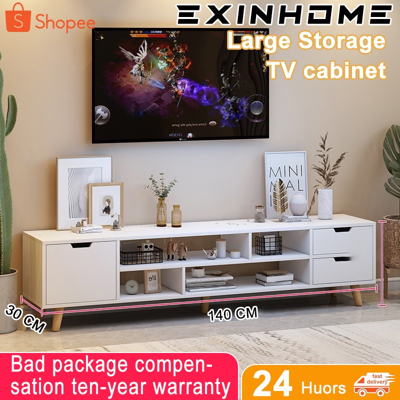 EXINHOME TV Rack Furniture 55 Inch With MultiFunctional