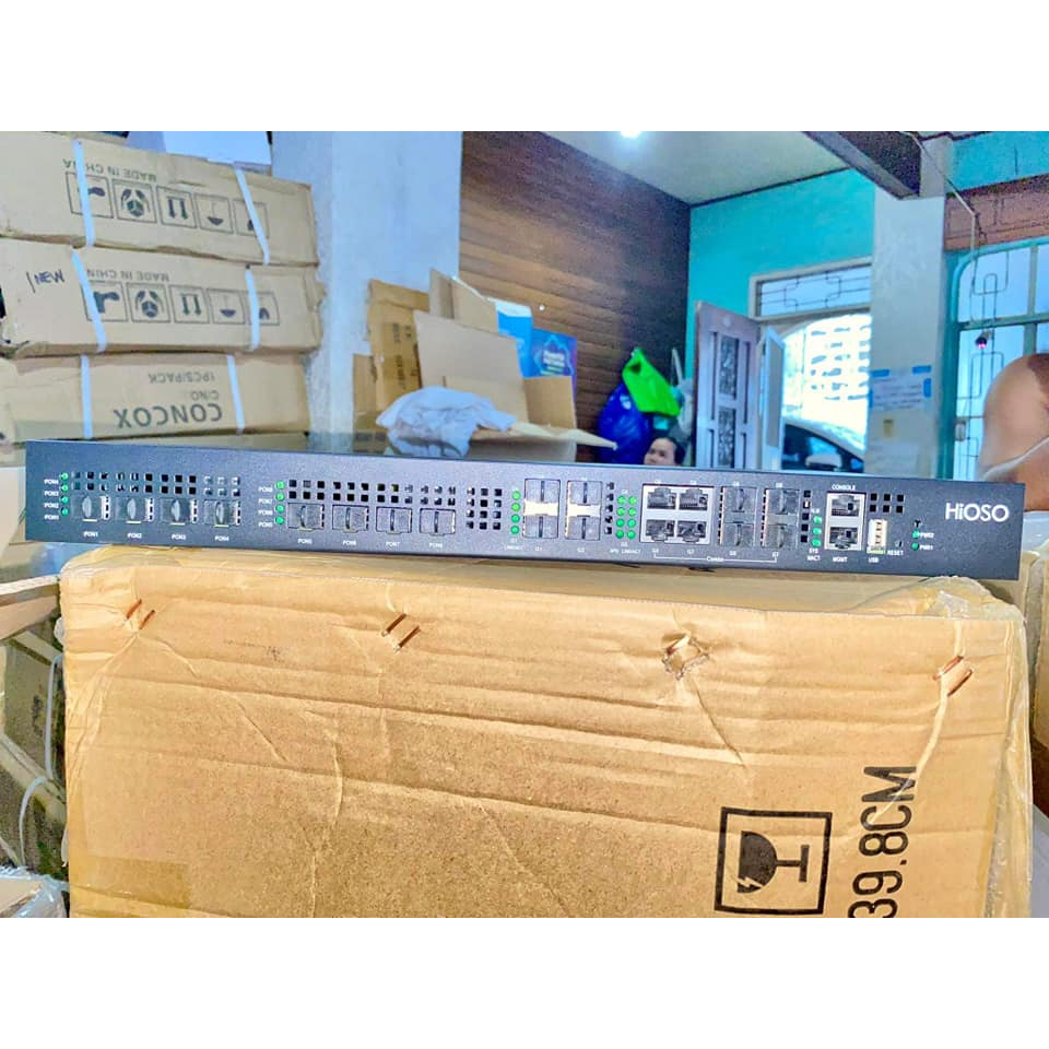 HA7308C-BP 1U RACK 8PON OLT WITH SFP MODULE | Shopee Philippines