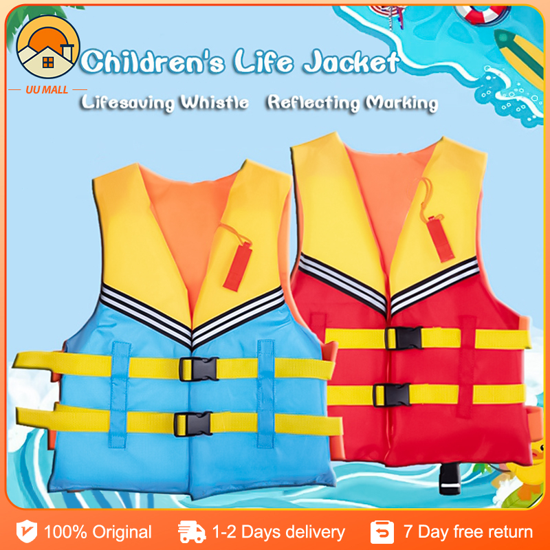 Children's Life Jacket Portable Child Swimming Buoyancy Vest, Boys and