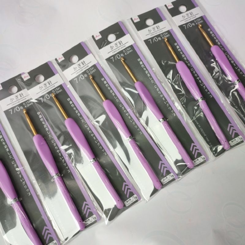 Daiso Crochet hooks (daiso korea/japan) Shopee Philippines