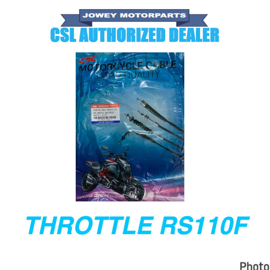 CSL THROTTLE CABLE YAMAHA RS110F JAPAN QUALITY | Shopee Philippines