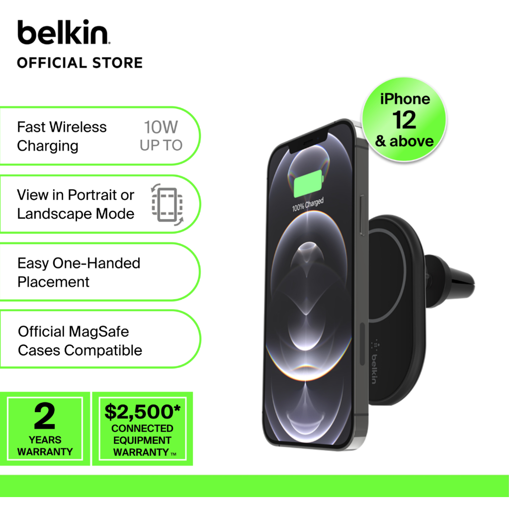 Belkin Wireless Car Charger 10W Shopee Philippines
